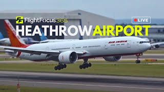 Heathrow Airport Live  Wednesday 2nd October 2024 [upl. by Eiruam]