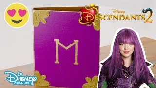 Descendants 2  Craft Tutorial Mals Spell Book  Official Disney Channel UK [upl. by Sacksen]