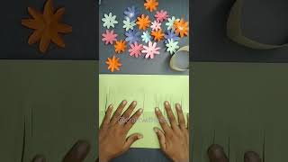 Diy paper flower 🌹🌺 How to make paper flower making ideas ✨💫💡✨craft shorts youtubeshorts art [upl. by Virgil]