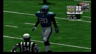 ESPN NFL 2K5 Seahawks vs Texans [upl. by Ignatz]