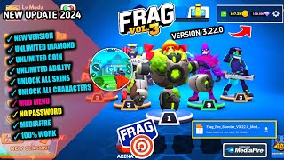 Update Frag Pro Shooter Mod Apk 3220 Latest Version 2024  Mod Menu amp Unlock All Characters [upl. by Buseck]