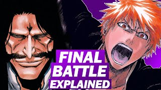 ICHIGO amp AIZEN VS YHWACH  Final Battle EXPLAINED  BLEACH Breakdown [upl. by Cadel]