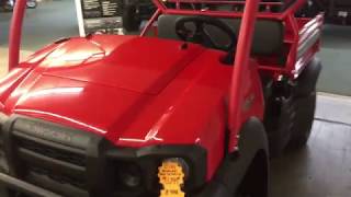 2018 Kawasaki Mule SX 4X4 SE With Extras [upl. by Patrice]