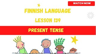 Present tense in finnish Finnish language lesson for beginners Finnish language 2023finnish [upl. by Liliane]