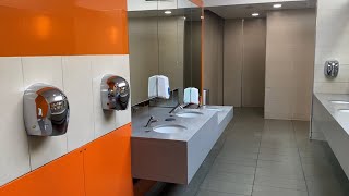 Would Dryer Airforce And Dyson Airblade V HU02 Hand Dryers  Intu Merry Hill Shopping Centre Dudley [upl. by Doralin]