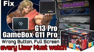 GPZ Gamebox G11pro all problem Solve  Game box G11 pro issue solution G11 pro G13 Pro [upl. by Ariela]