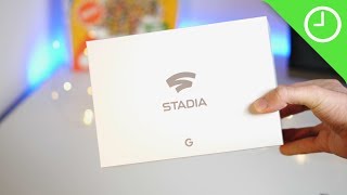 Google Stadia Founders Edition unboxing  impressions [upl. by Obrien]