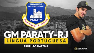 GUARDA MUNICIPAL PARATYRJ  LÍNGUA PORTUGUESA [upl. by Caravette]