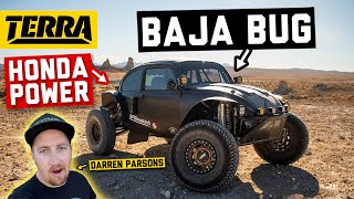 Honda Powered VW Baja Bug w Darren Parsons  BUILT TO DESTROY [upl. by Ocsinarf568]