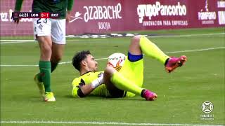 Gianfranco Gazzaniga  Goalkeeper for Racing Ferrol [upl. by Plunkett]