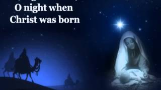 O Holy Night with lyricsCeline Dion [upl. by Liew]