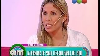 ROMINA LESCANO ENTREVISTA EN AM LA ESTAFA [upl. by Odlaumor]