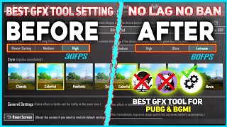 🔥Best Gfx Tool Settings Pubg amp Bgmi Full Settings Guide ✅🔥 [upl. by Eirak970]