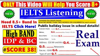 IELTS LISTENING PRACTICE TEST 2024 WITH ANSWERS  30102024 [upl. by Einimod87]