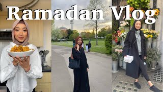 Ramadan Vlog 2022 Iftar at London Mosque Easy Bajia Recipe Iftar party making kaimati [upl. by Undry]