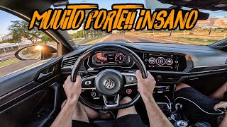 ACELEREI TUDO O JETTA GLI DE 400cv🔥🚀 DA PISTA PARAS RUAS [upl. by Bonny]