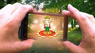 Ganesha AR App  Happy Ganesha Chaturthi [upl. by Aicillyhp]