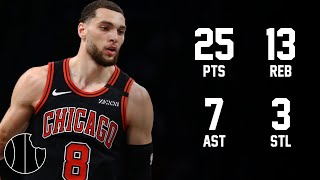 Zach LaVine Highlights  Bulls vs Rockets  10th Jan 2024 [upl. by Siuluj48]