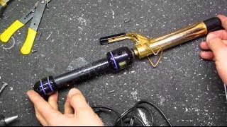 How to fix a broken curling iron  Hot Tools repair [upl. by Halford]