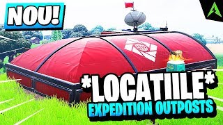 Eliminate Opponents at all Expedition Outposts  TOATE 7 LOCATIILE IN FORTNITE [upl. by Gizela849]