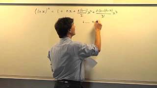 Binomial Series Expansion  The Maths Factulty [upl. by Siriso503]