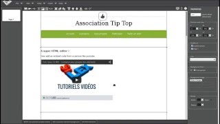 Silex website builder Insert video audio forms [upl. by Zsolway]