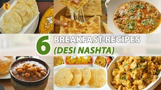 6 Desi Breakfast Recipes By Food Fusion Ramzan Sehri Recipes 2017 [upl. by Narot]