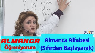 Almanca Öğrenmek  Almanca Alfabesi Öğreniyorum Sıfırdan Başlayarak [upl. by Whitaker]