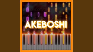 Akeboshi From quotDemon Slayerquot Piano Version [upl. by Airb]