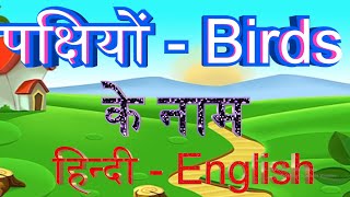 पक्षियों के नाम  Birds Name Hindi and English me  20 Birds Name in Hindi  Pakshiyon ke naam [upl. by Campball]