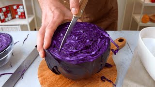 Youve Never Seen Or Eaten Red Cabbage Like This Before [upl. by Grannie]