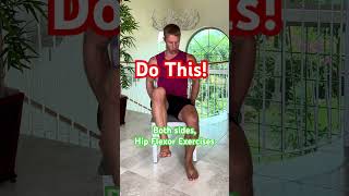 20 second seated senior hip flexor exercise [upl. by Airlia]