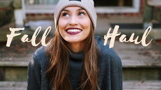 Lulus Fall Haul  Lookbook  Kristin Lauria [upl. by Enoek]