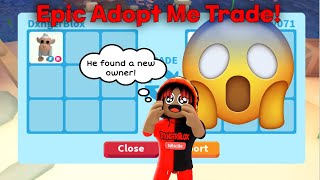 Ultimate Albino Monkey Trade in Adopt Me  Epic Rare Pet Swap  WAi Voice [upl. by Esor138]