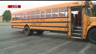 Columbiana Students are Headed back to School this morning [upl. by Keligot923]