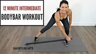 ULTIMATE 12 MINUTE BODYBAR WORKOUT  BEGINNER TO INTERMEDIATE [upl. by Eilata]