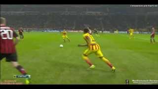 Montolivo skill vs XAVI 2013  Barcelona vs ac milan 11 [upl. by Solnit]