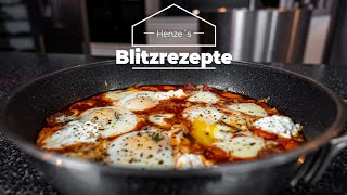 Shakshuka  ⚡ HENZES BLITZREZEPTE ⚡ [upl. by Deedahs849]