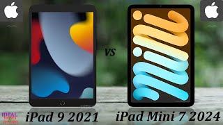 The REAL Difference Between iPad 9 2021 and iPad mini 2024 for GAMERS [upl. by Oigufer]