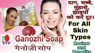 दाग धब्बे मुंहासे झाइयों Benefits of DXN Ganozhi Soap [upl. by Malloy656]