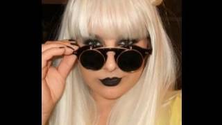 Lady Gaga Paparazzi makeup mini mouse robot look pt2 [upl. by Karoline543]