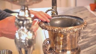 How to Polish Silver  At Home With P Allen Smith [upl. by Nnayrrehs]