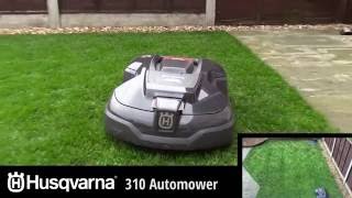 Husqvarna Automower 310  Automatic Garden Lawn Mower brief overview [upl. by Klingel]