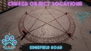 Phasmophobia  Edgefield Road  Cursed Object Locations [upl. by Aufmann]