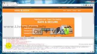 RapidGator Premium Login Using JavaScript Chrome [upl. by Sremmus]