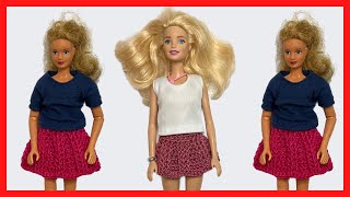 Een leuk rokje haken met reliëfsteken voor Barbie [upl. by Saunderson]