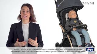 How to use the stroller reducer Goody Cushy Hug [upl. by Timmie741]