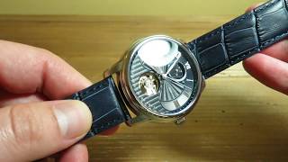 Thomas Earnshaw Longitude Moonphase Automatic Watch Review An Affordable MoonPhase Watch [upl. by Lladnyk439]