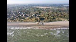 Uitkijkpunt De Panne  dronevlucht augustus 2024 [upl. by Nesahc241]