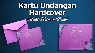 Kartu Undangan Design Kalender Duduk [upl. by Elledoj]